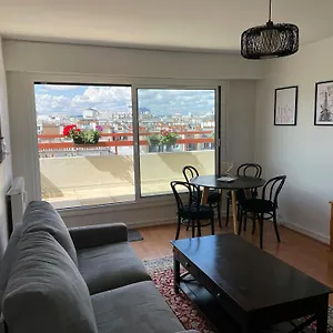 F8 - Terrace Paris's View, Eiffel Tower Area Appartement